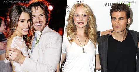 vampire diaries who is dating who in real life
